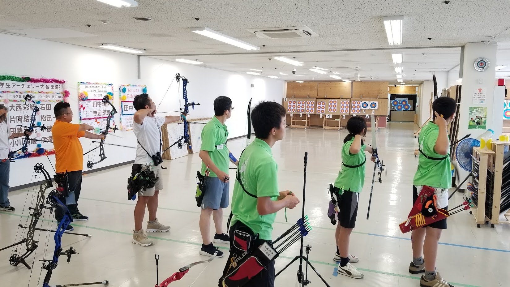 体験入会のレッスン風景